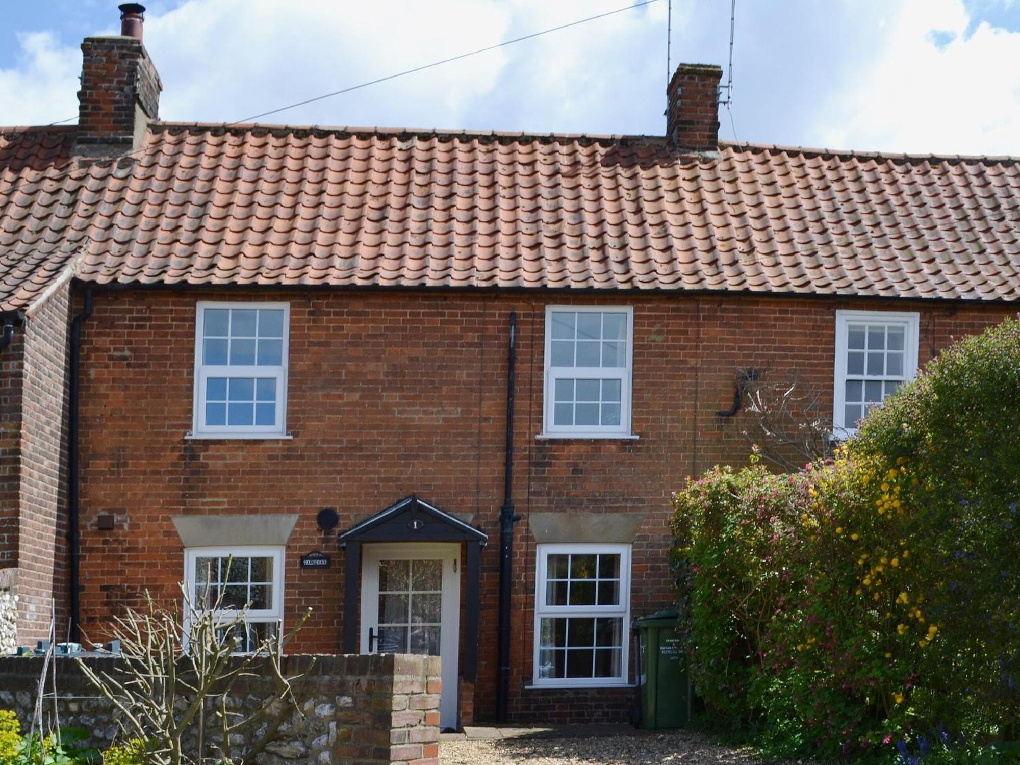 Hollyhocks Cottage Docking Exterior photo